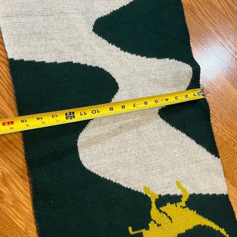 Urban Outfitters Dash Scene Scarf in Green Dino NWT
